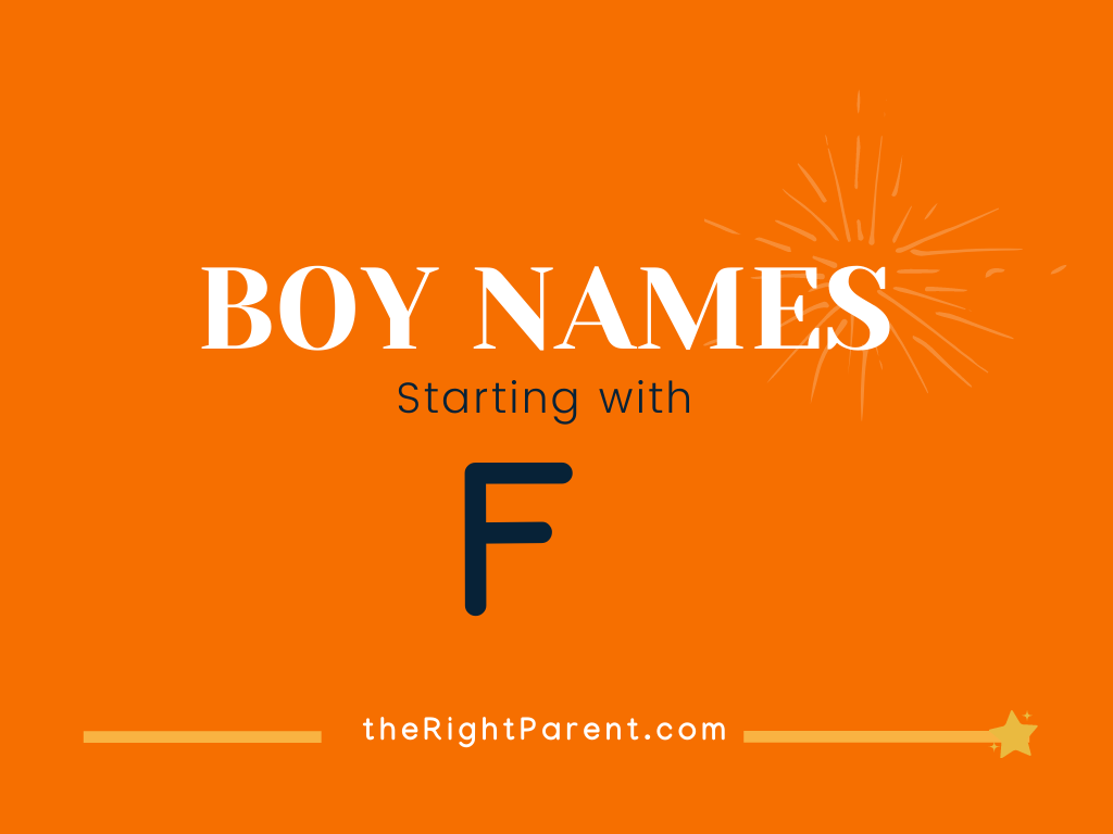 169+ Baby Boy Names Starting with 'F' Meaning, Origin, And Popularity